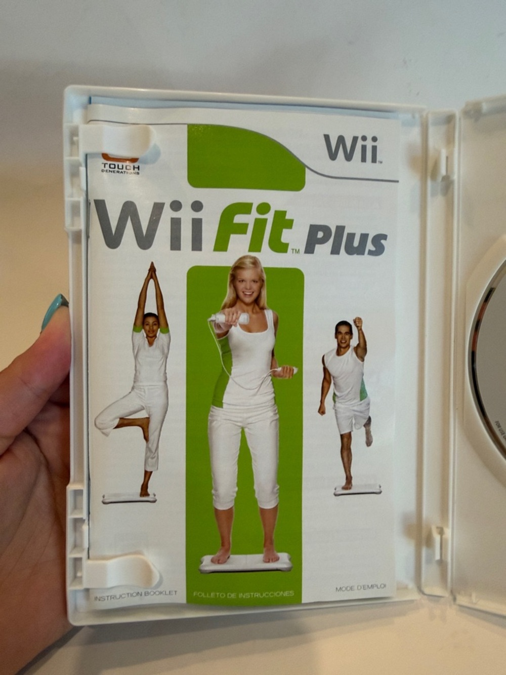 Nintendo Wii Fit Plus - White & Green Artwork (Just Game) Untested - Picture 3 of 5